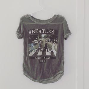 Toddler Beatles burnout tee 3t